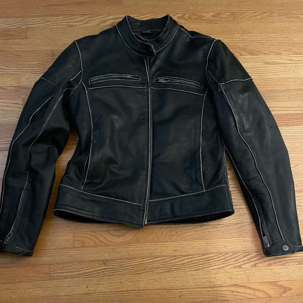 Real leather jacket